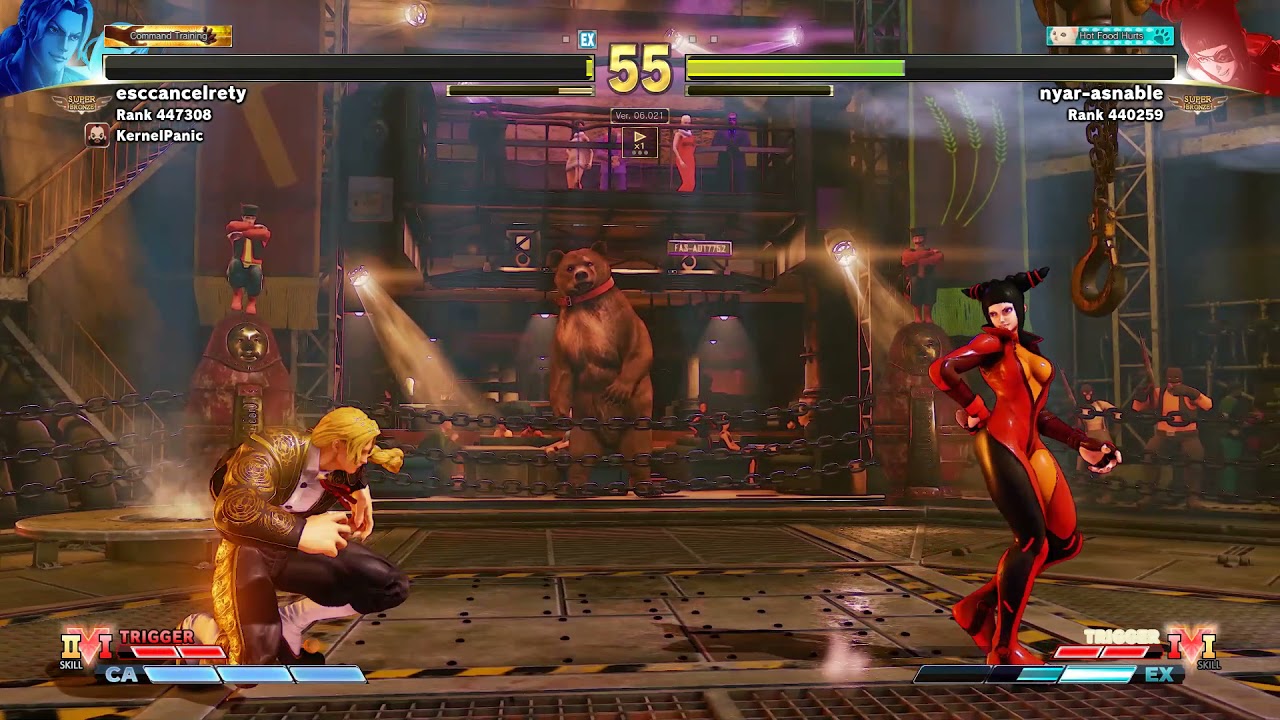 Street Fighter V 2021 05 08   vega vs juri 1   V skill miss