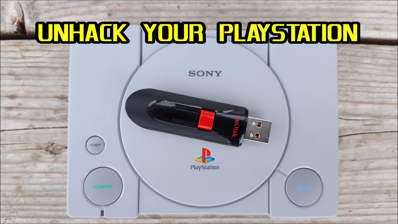 Как разблокировать, разхакать и удалить GpgHax на PlayStation Classic