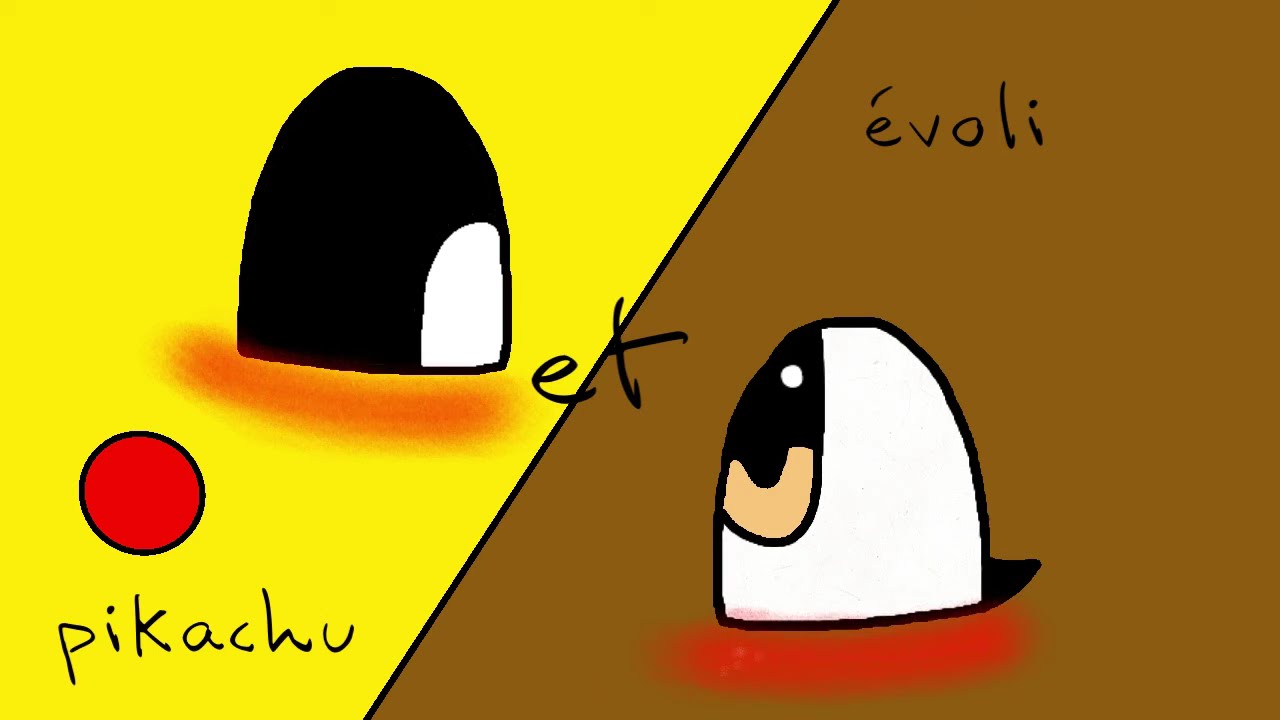 💛 Pokémon Pikachu et Évolie #1 🤎