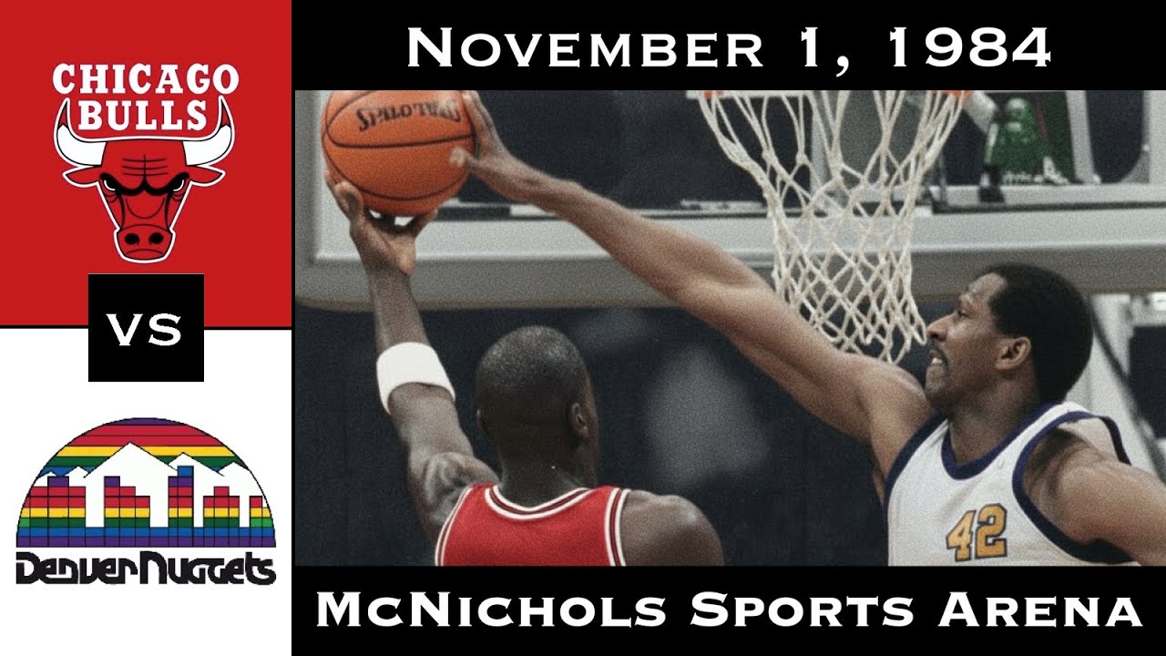 Full Game: The Altitude Awakening | Michael Jordan vs Nuggets (November 1, 1984)