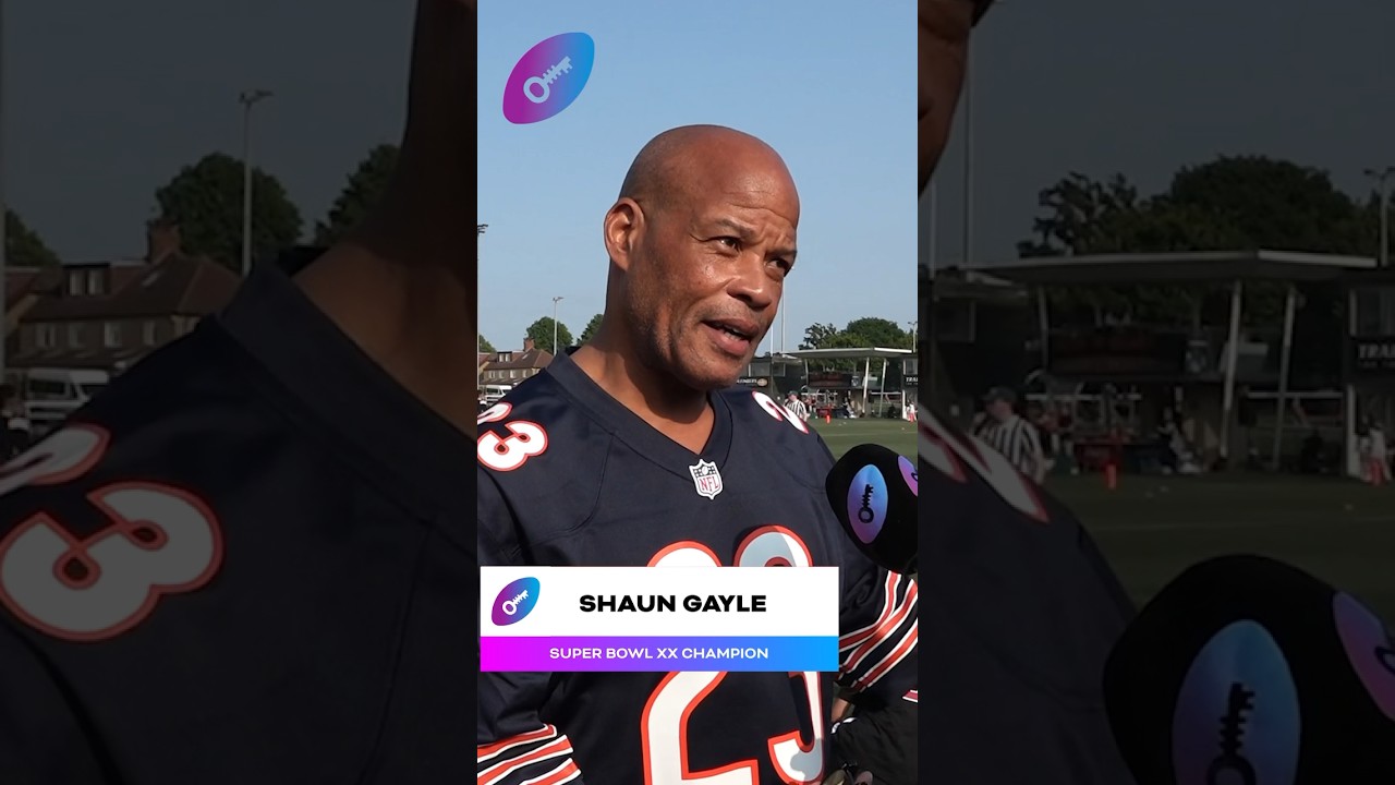 Shaun Gayle on the growth of the NFL - and the Chicago Bears - in the UK 🇬🇧 | #Shorts #Decyfr #NFL