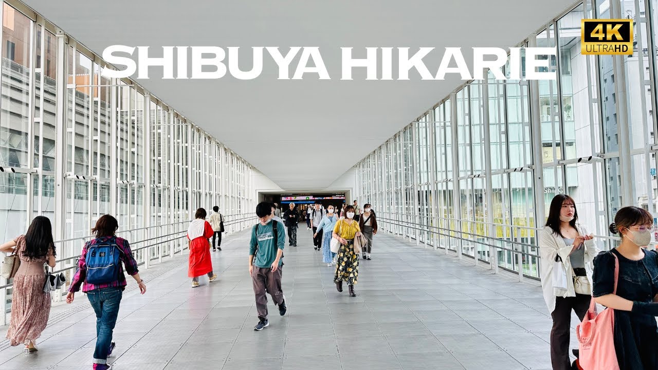 [4K] Shibuya Hikarie in Tokyo 🐧 Nonstop Walking Tour / 渋谷ヒカリエ 東京 散歩