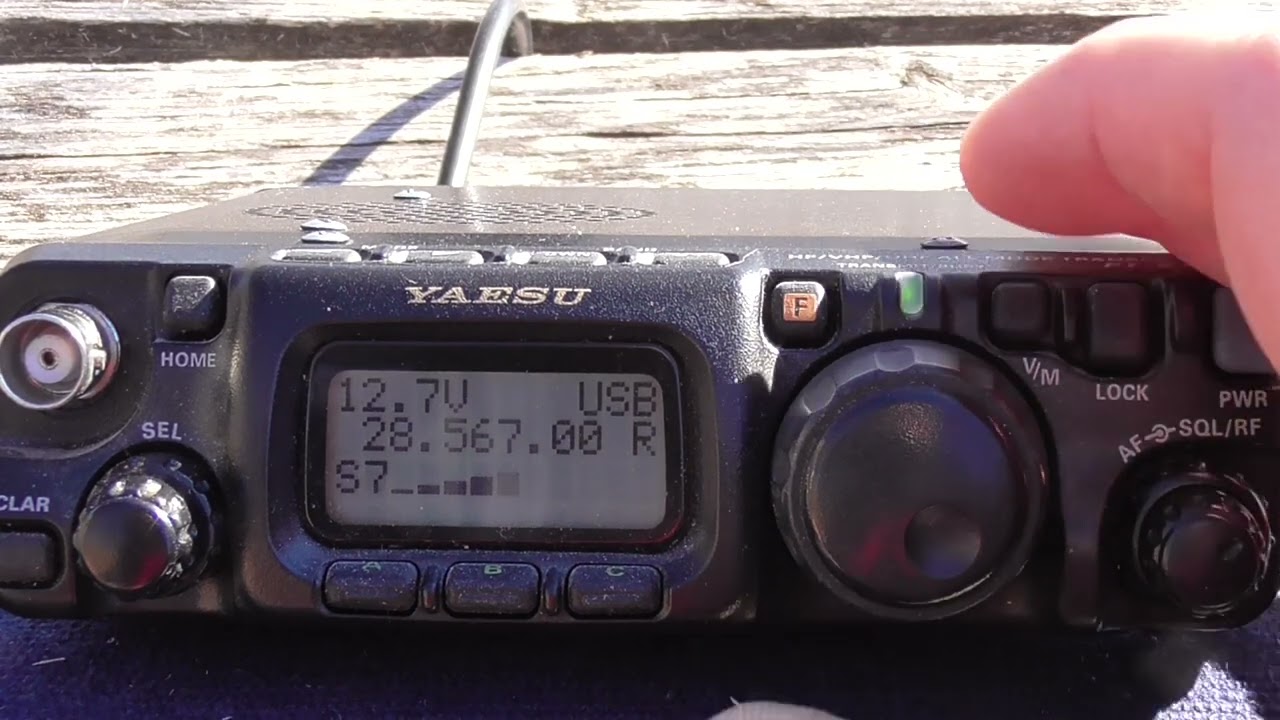 QRP work from Hotalich Fortress with Yaesu FT - 818ND