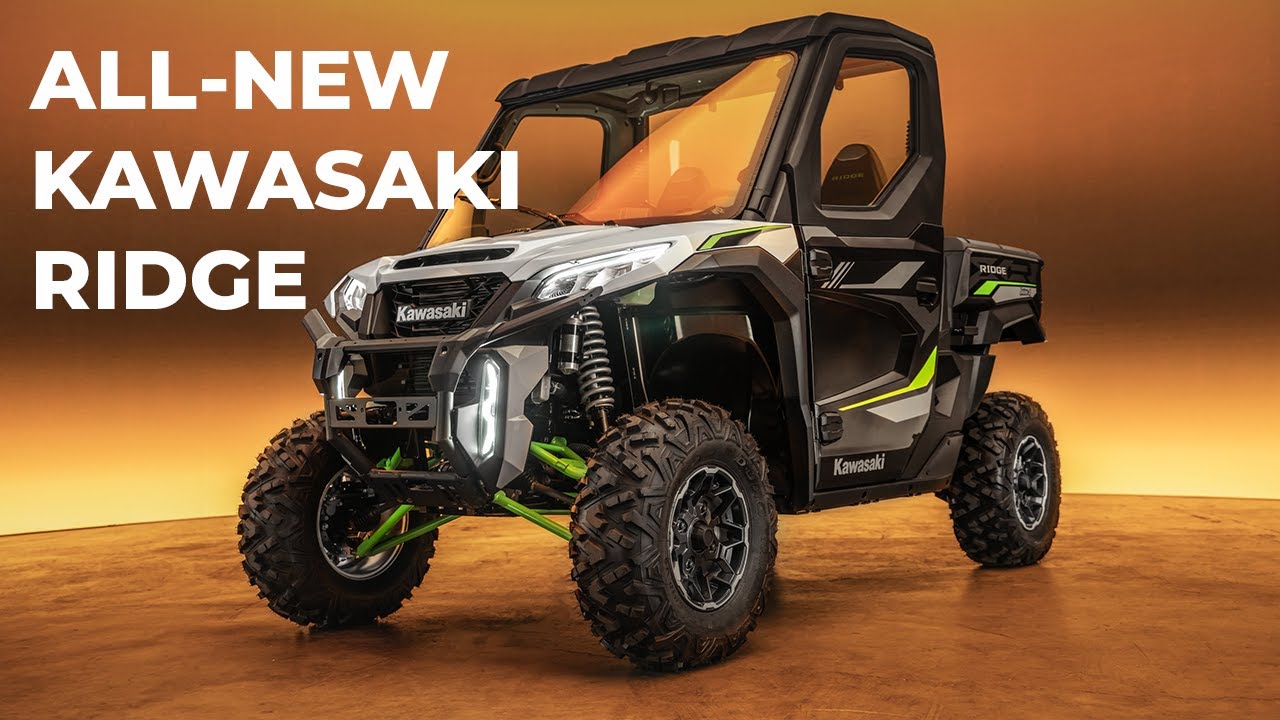 НОВЫЕ KAWASAKI RIDGE AND RIDGE XR 2024 ГОДА