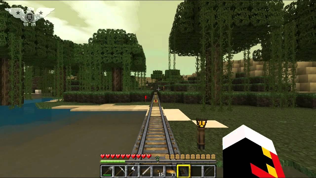 Minecraft Railway System!