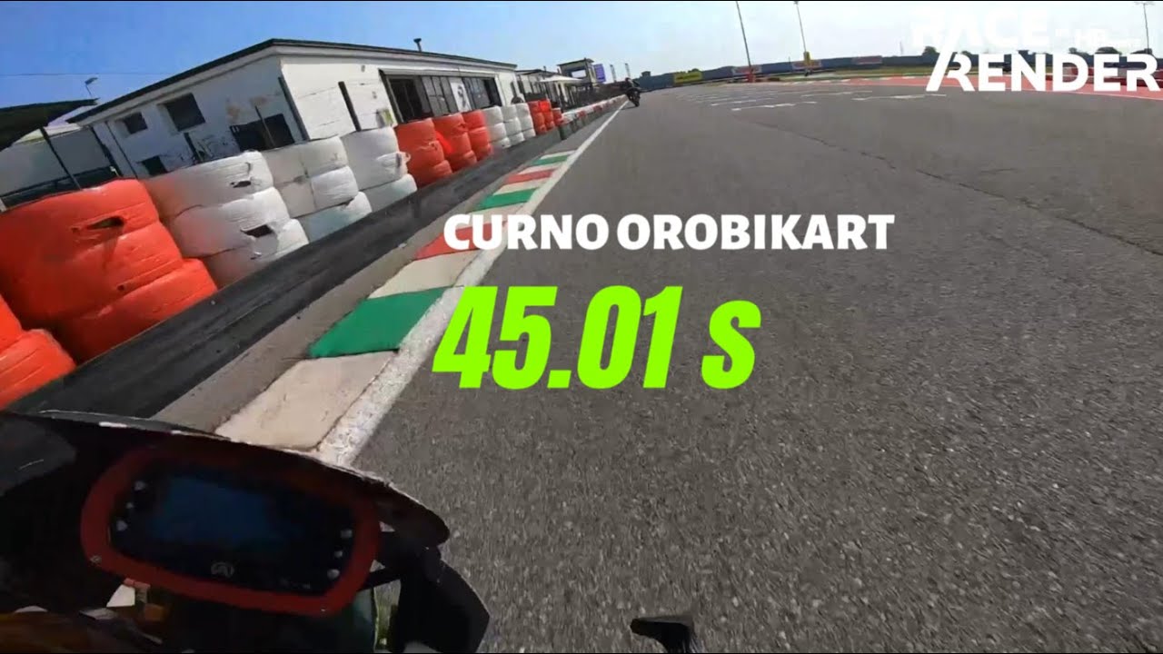 Onboard Curno Orobikart 45.01s Mini Gp-0 160cc