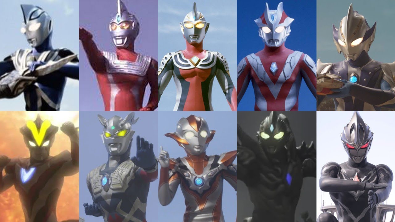 ALL SECONDARY ULTRAMAN 1966 - 2024