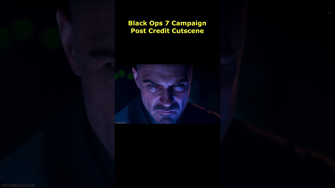 Сцена после титров кампании Black Ops 7! Заключительная сцена кампании Black Ops 7, миссия после ...