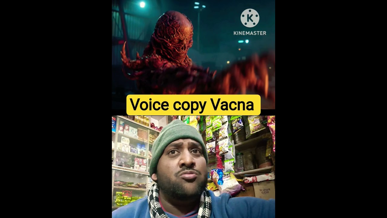 stranger things ki Vecna  ki voice copy ki maine  