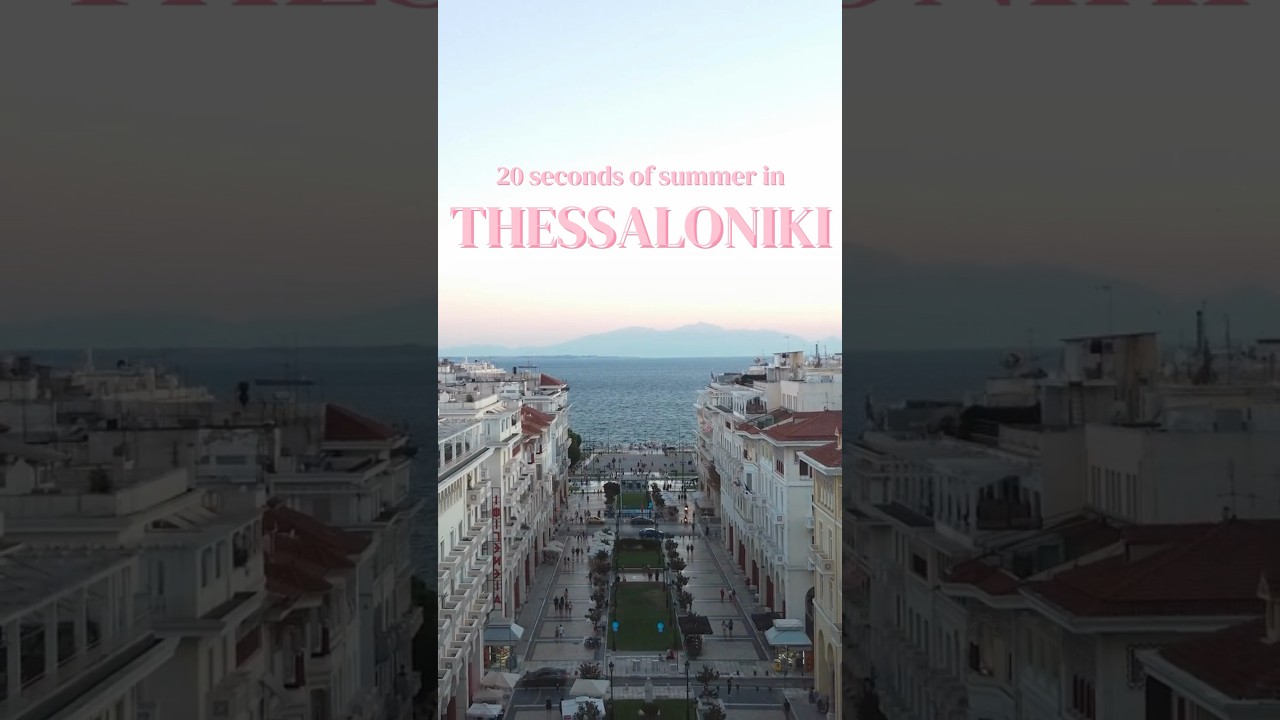 THESSALONIKI VIBES #greece #destinations #viral