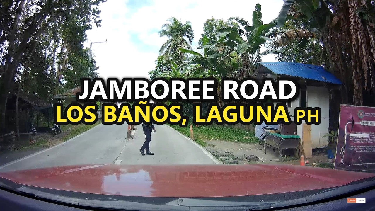 🚗 Поездка по живописным местам: Джамбори-роуд, Лос-Баньос-Лагуна 🏞️