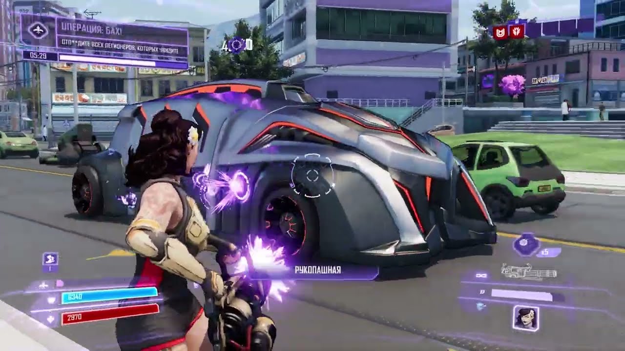 AGENTS OF MAYHEM / ЗАДАНИЕ 36: БАХ! / ОТ ЛИЦА РОМАШКИ