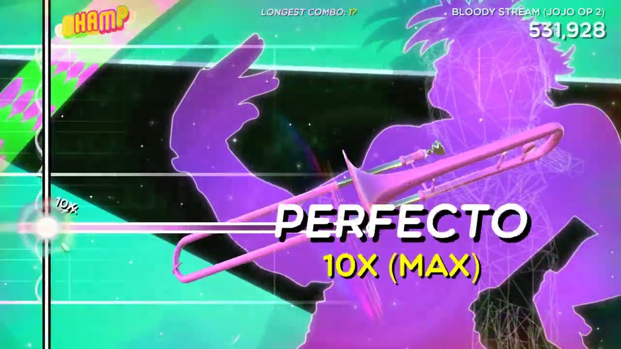 [Trombone Champ Custom] BLOODY STREAM (JoJo part 2 OP)