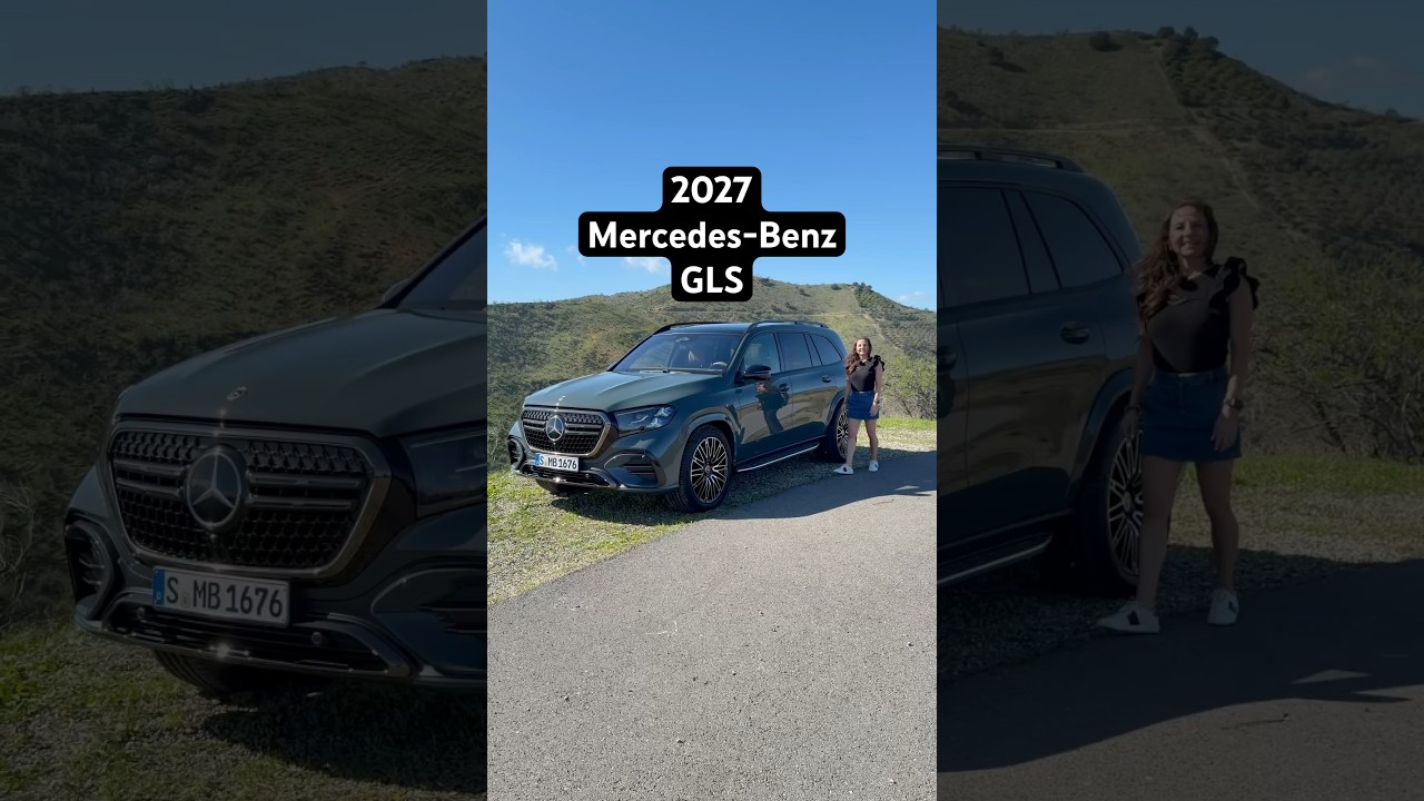 Новый Mercedes-Benz GLS 2027 года // Первый взгляд! #шорты #mercedesbenz #gls #luxurysuv
