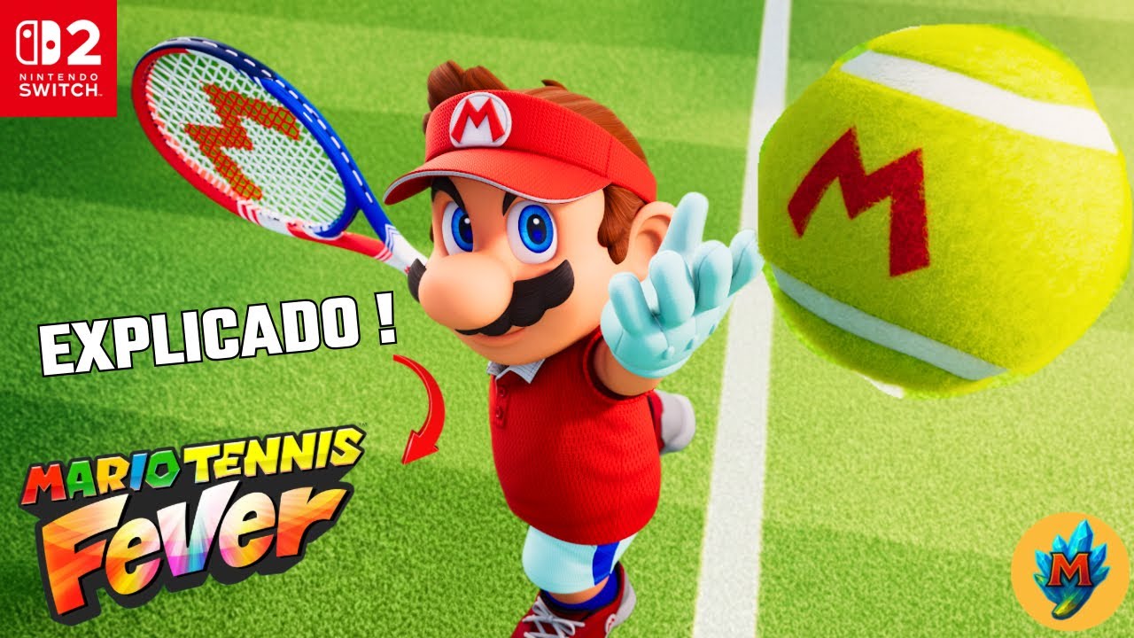 Tudo sobre a Gameplay de Mario Tennis Fever!