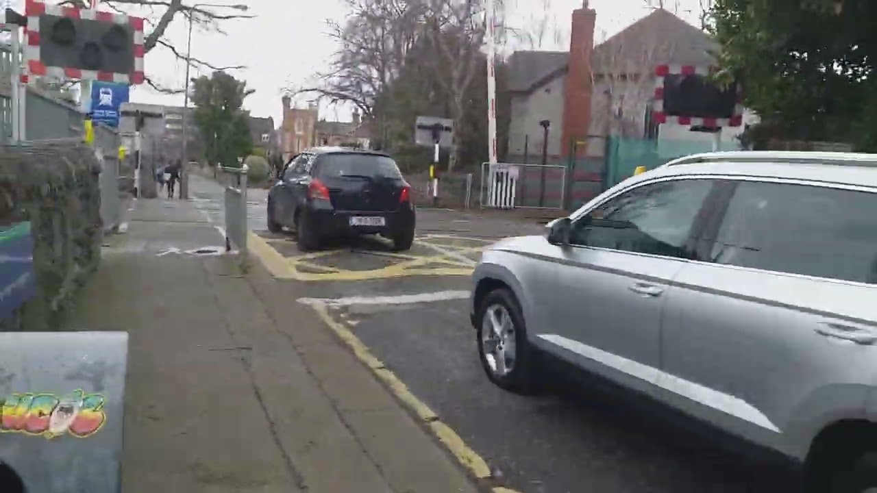 Sydney Parade station / Merrion footbridge  #Dart  #Irishrail  #Sydneyparade #Merrion