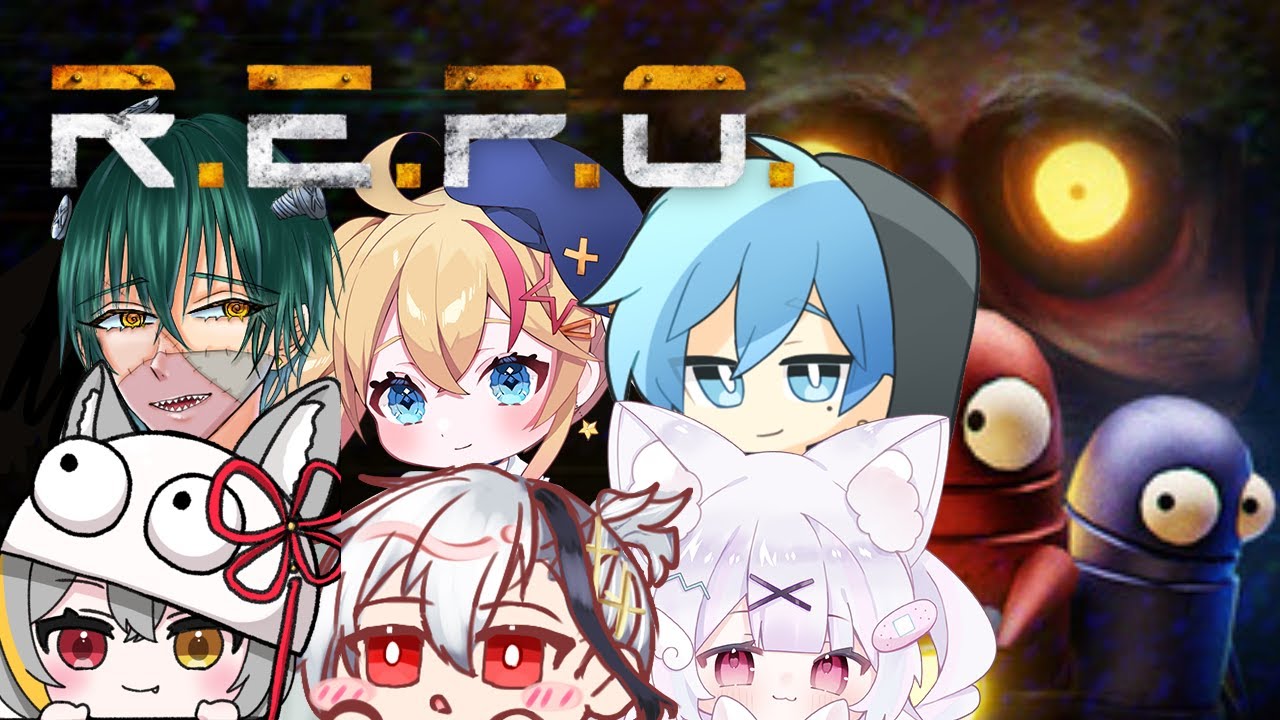初めましてが90％ですが雰囲気めっちゃよい方々で今とても安心している！！！！ #REPO【#vtuber  】