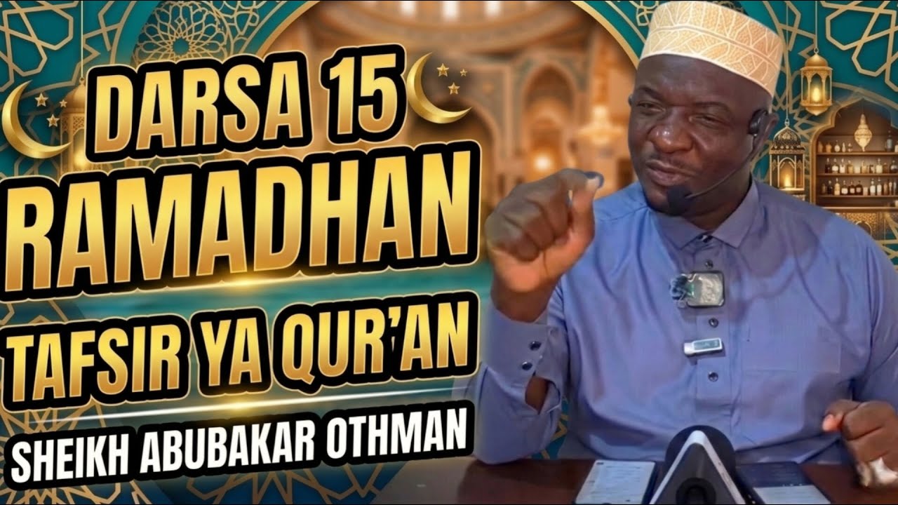 🔴LIVE DARSA LA RAMADHANI 15 _ SHINYANGA 
