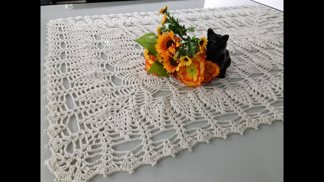 Toalha de mesa DOCE TRAMA ( parte 1 )