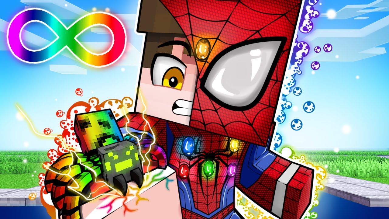 O HOMEM ARANHA do INFINITO no Minecraft !