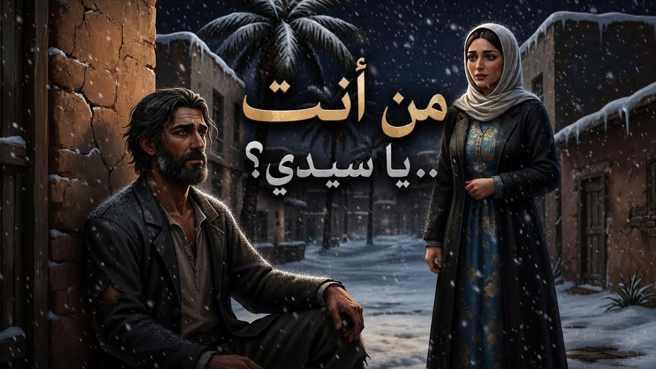قصة#امرأة_مطلقة_فقيرة_استضافت_رجلاً_متسولاً في ليلة شتاء باردة، و سر الرجل المتسول