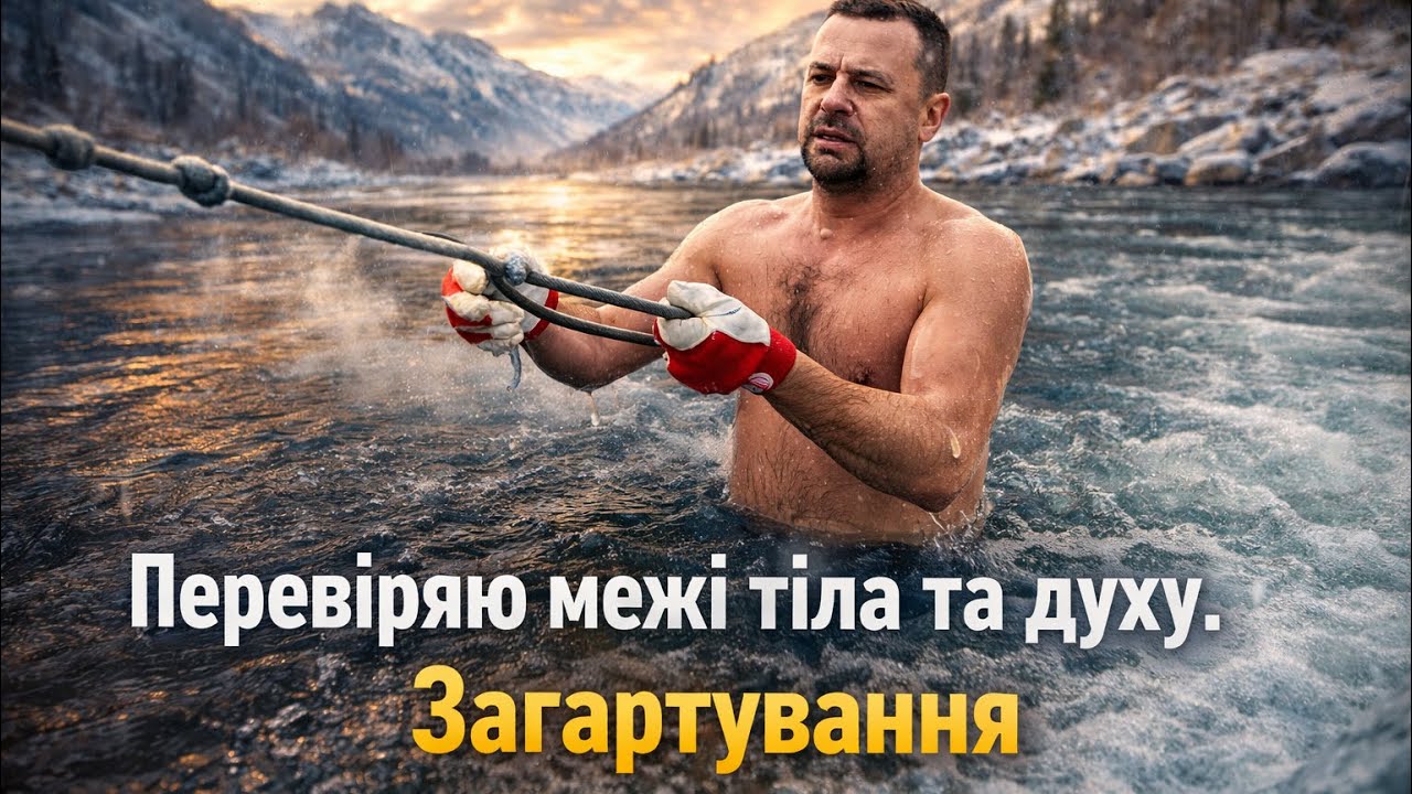 Загартування — це не про холод, це про силу всередині.