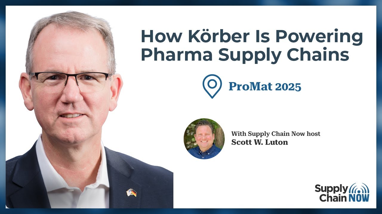 Как Körber поддерживает цепочки поставок фармацевтической продукции
