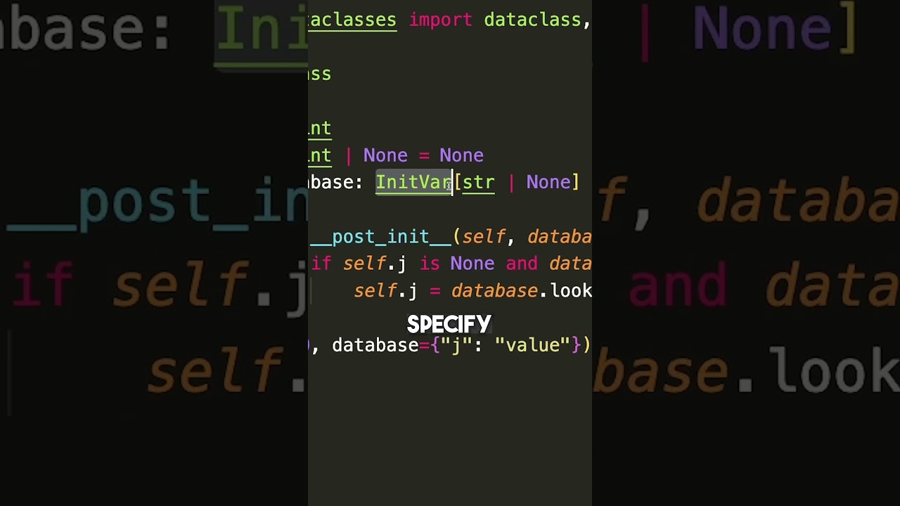 What is an Initialization variable in Python?
