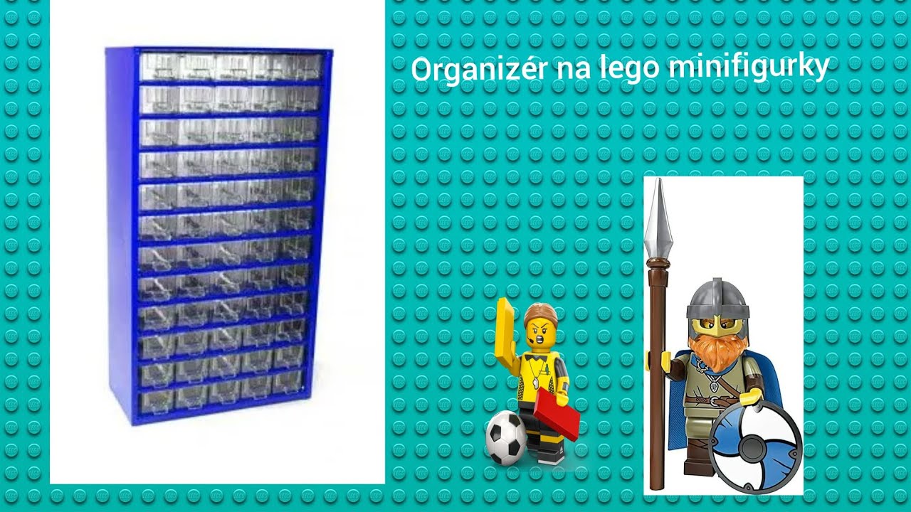 Lego díl 3# organizer na lego figurky