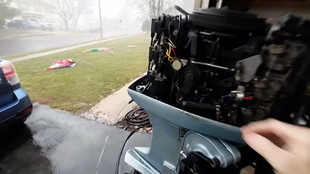evinrude 70 hp demo