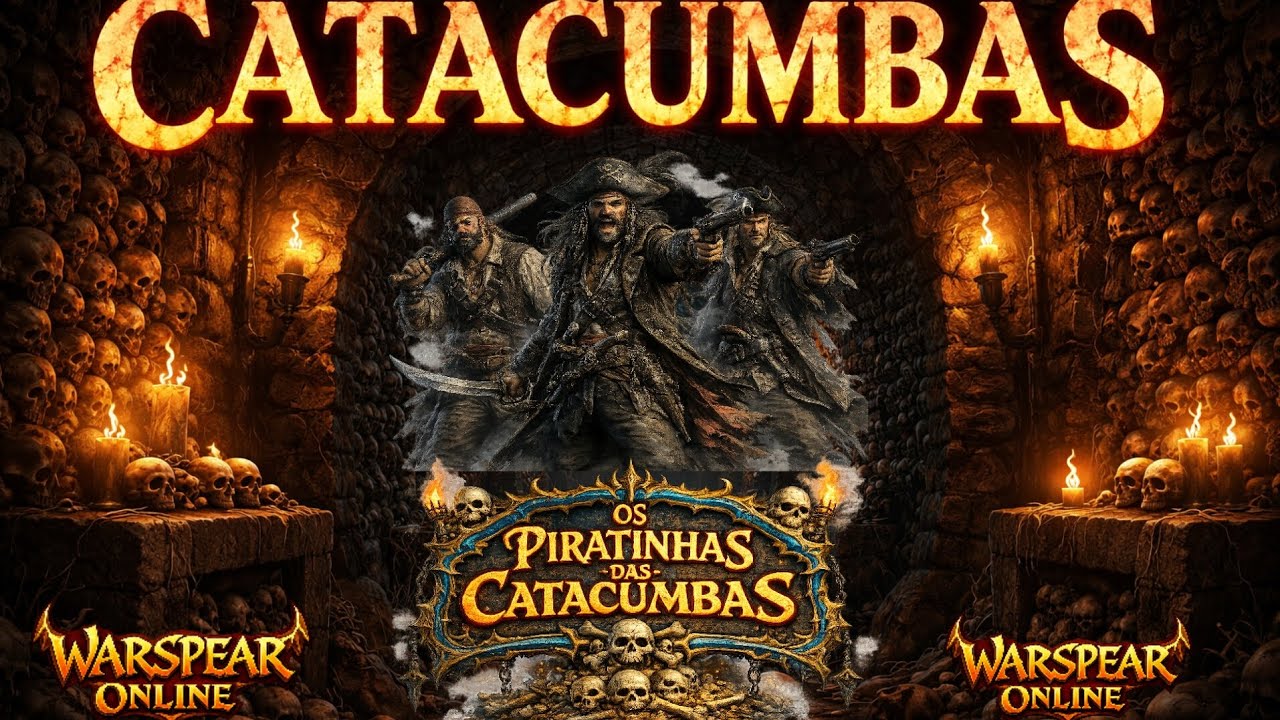 Em busca de tesouros nas catacumbas 