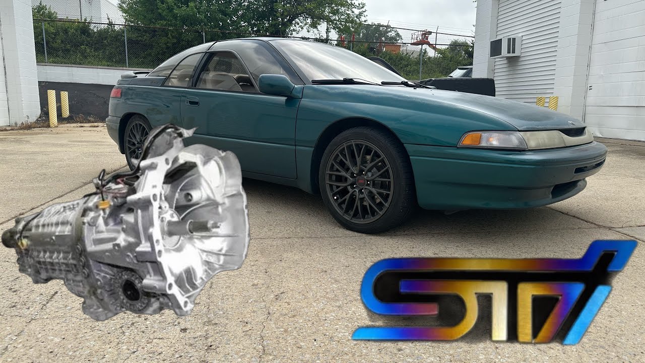 Замена Subaru SVX с ручным управлением - STi 6 скоростей