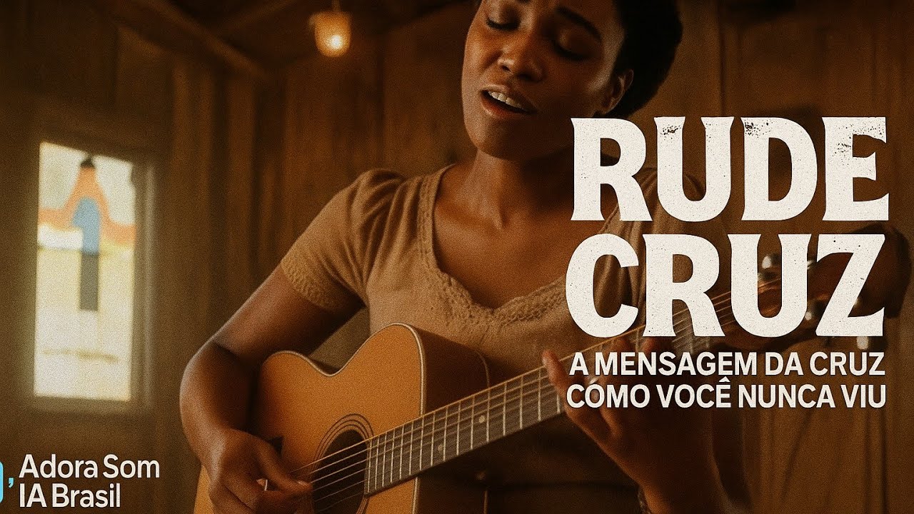 Rude Cruz | A Mensagem da Cruz, Como Você Nunca Viu | Produzida Por IA