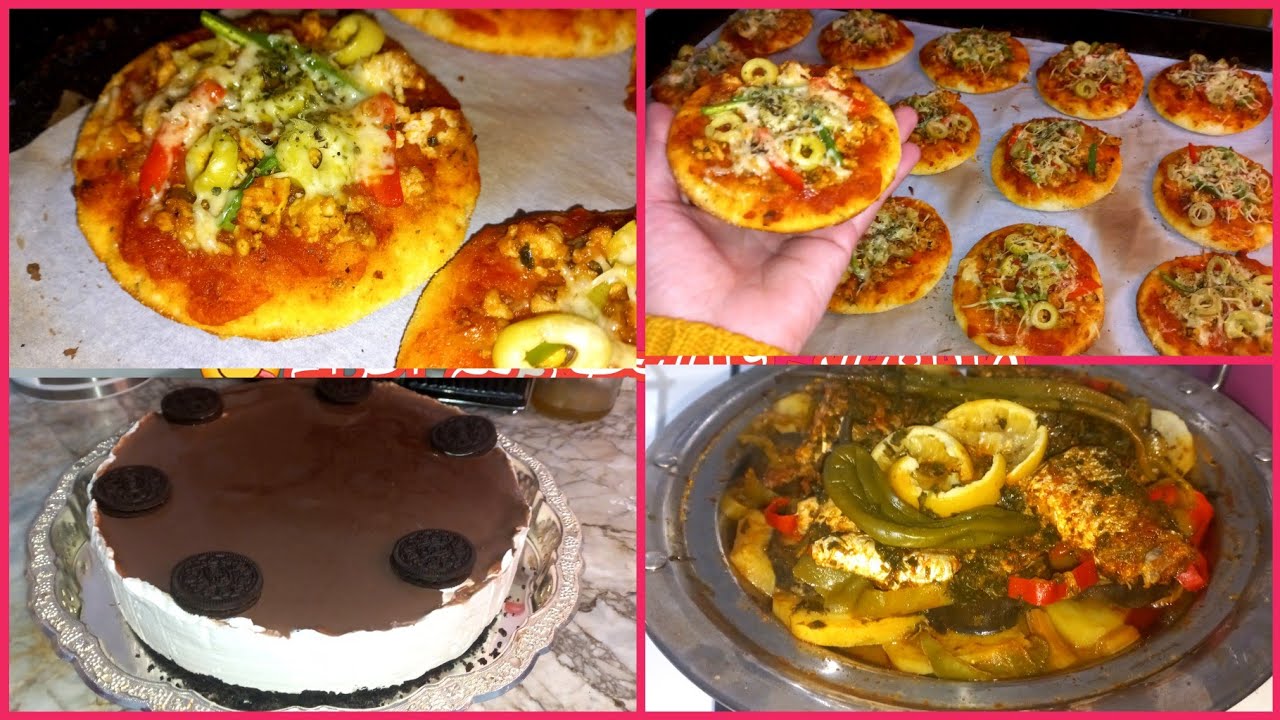 هاذ النهار فرحيهم😋وبالشهيوات برعيهم👌تحلية الأوريو العائلية تهبل/ميني بيتزا عمرك تبدليها/طاجين للسحور
