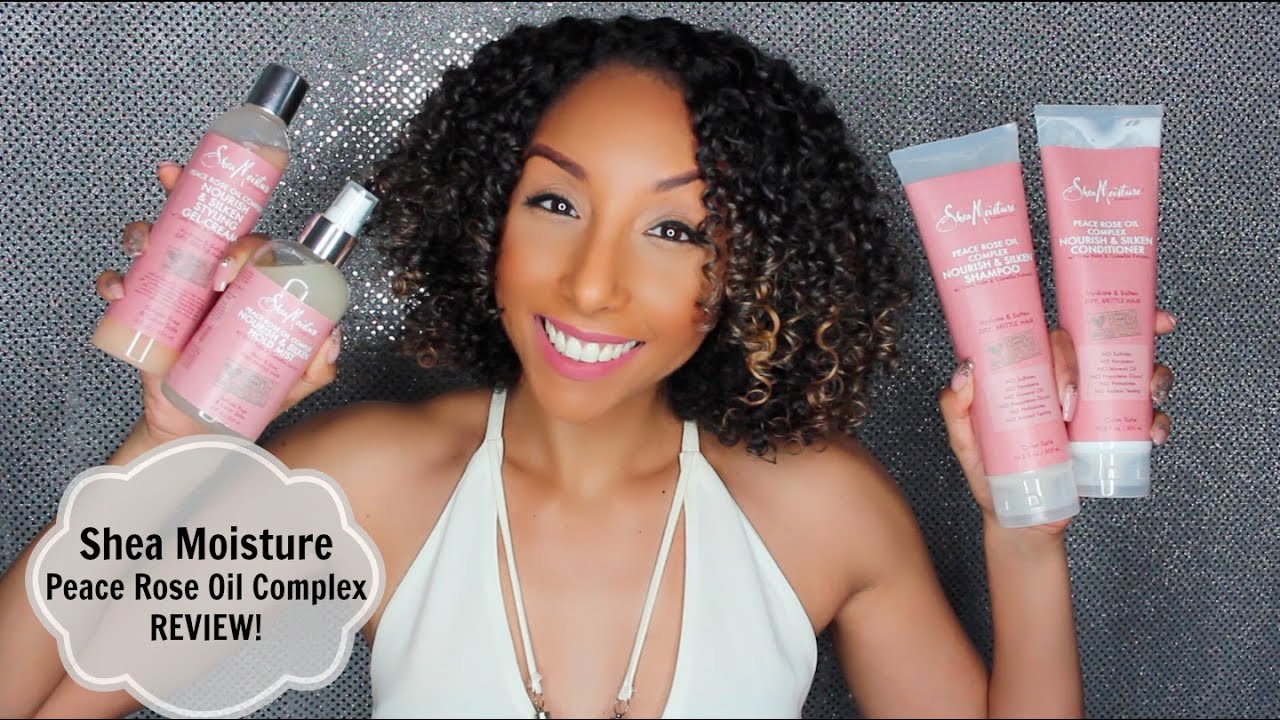 Shea Moisture Peace Rose Oil Complex Review! | BiancaReneeToday