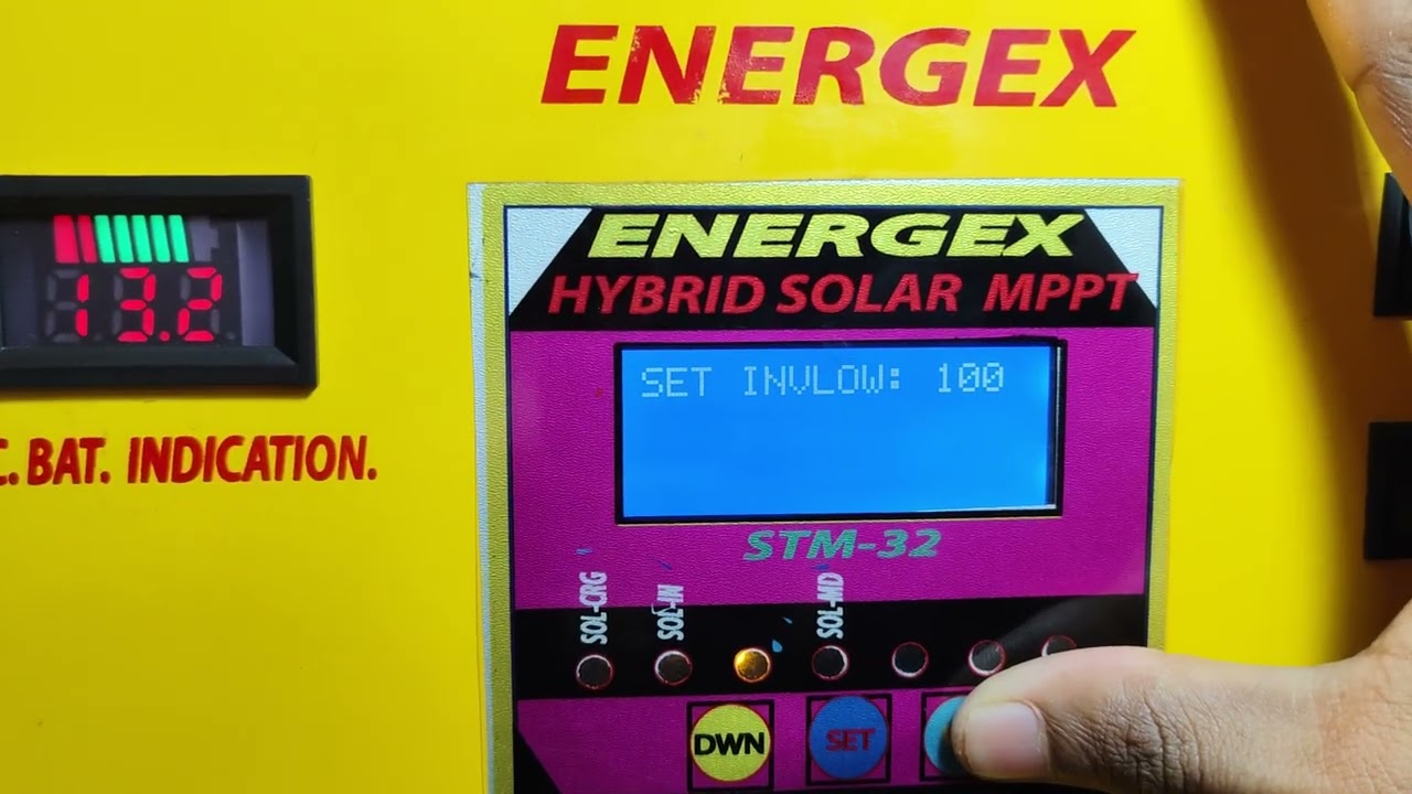 Exclusive Solar Hybrid PCU 1000 watt. with Dynamic MPPT #MPPT #Solar#IPS#stm -32