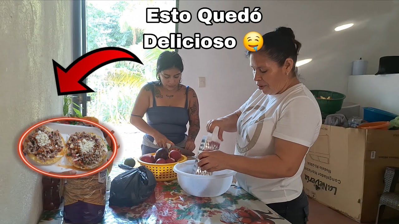 Pauloba Sorprende Ha Doña Esperanza Con Su Reseta 😯 Tostadas De Salpicon 😋