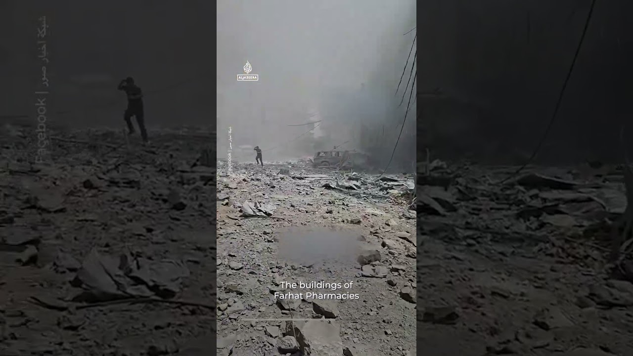 Israeli airstrikes devastate Lebanon&rsquo;s Tyre | AJ #shorts