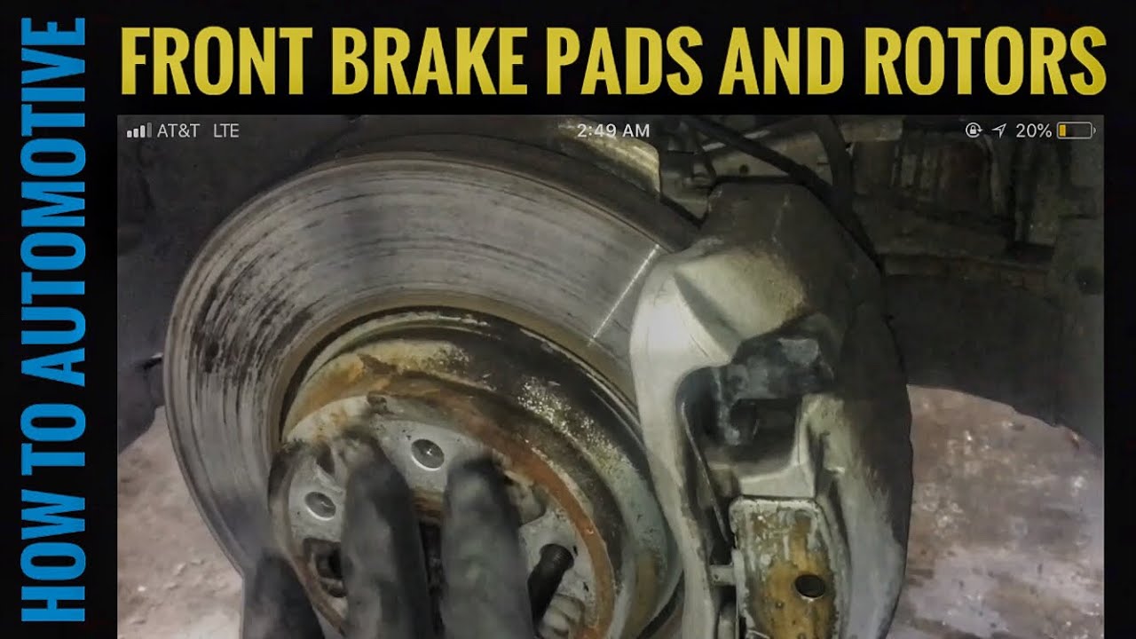 How To Replace Front Brake Pads, Rotors & Sensor On BMW 335i