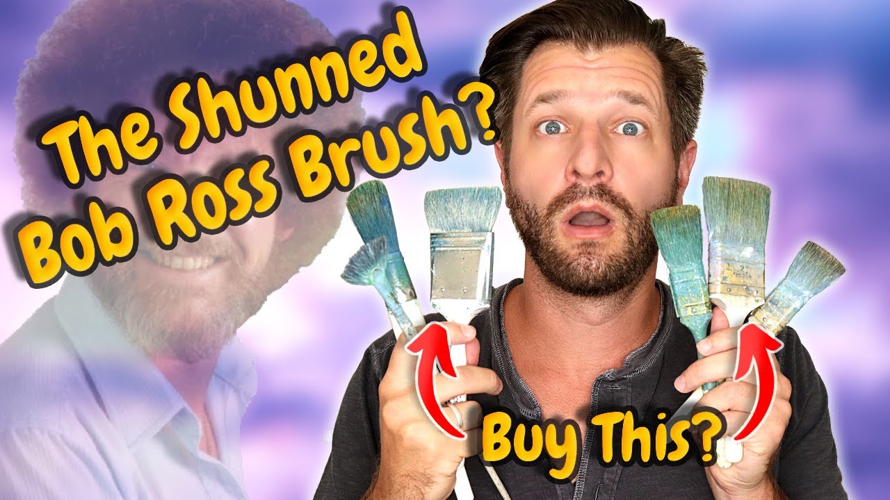 Best & Worst Landscape Brush - Bob Ross Soft Blender Brush Review!