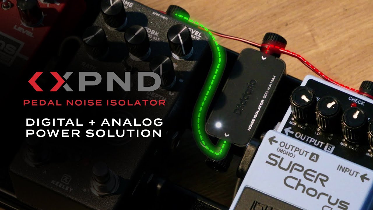 Say Goodbye to Pedalboard Noise with the XPND Pedal Noise Isolator