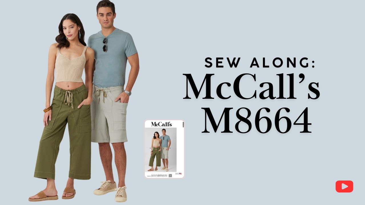 Sew Along to McCall's M8664 with Raven