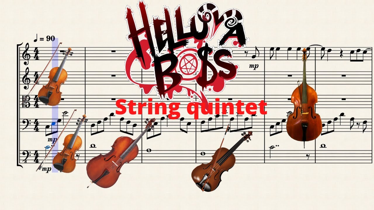 Helluva boss string quintet