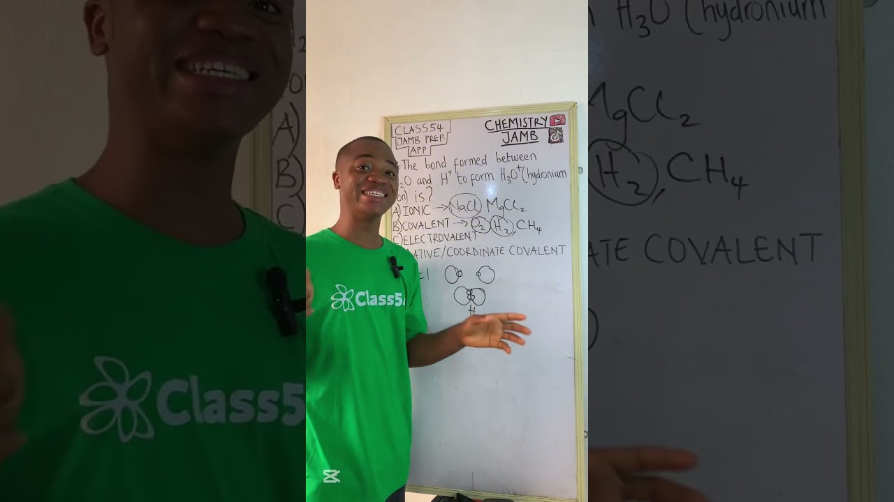 Chemical Combination in JAMB Chemistry with Class54