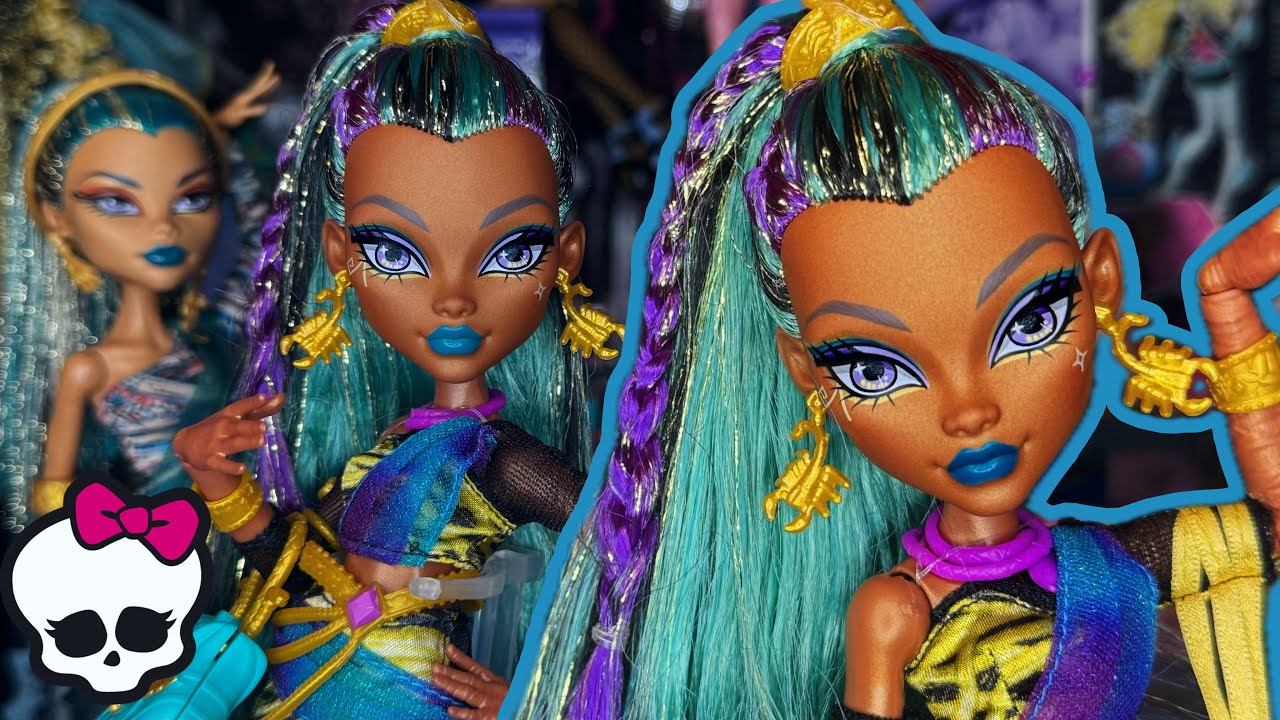 NEFERA DE NILES RETURN! Monster High G3 Nefera Doll Review !!!!!!!!!