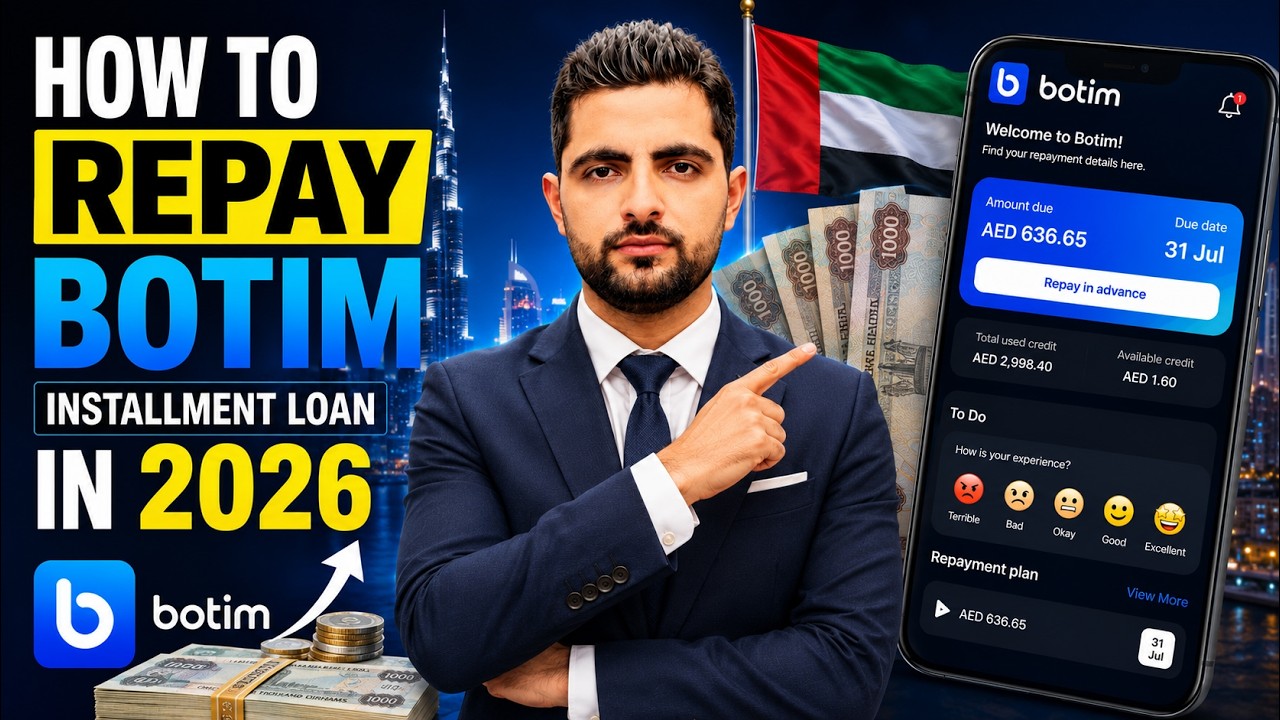 How To Repay BOTIM Loan Installment in UAE 2026 | BOTIM SNPL Loan Repayment Full Guide