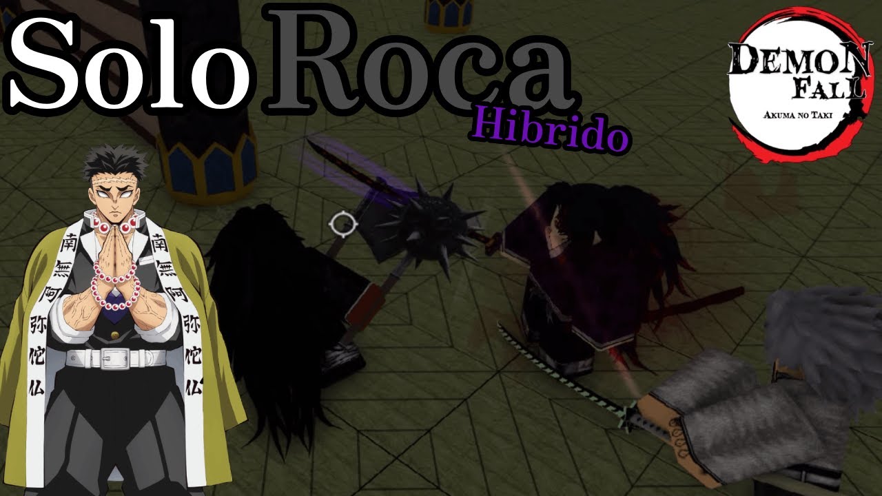 Infinity Castle con Roca SOLO - Demonfall ROBLOX