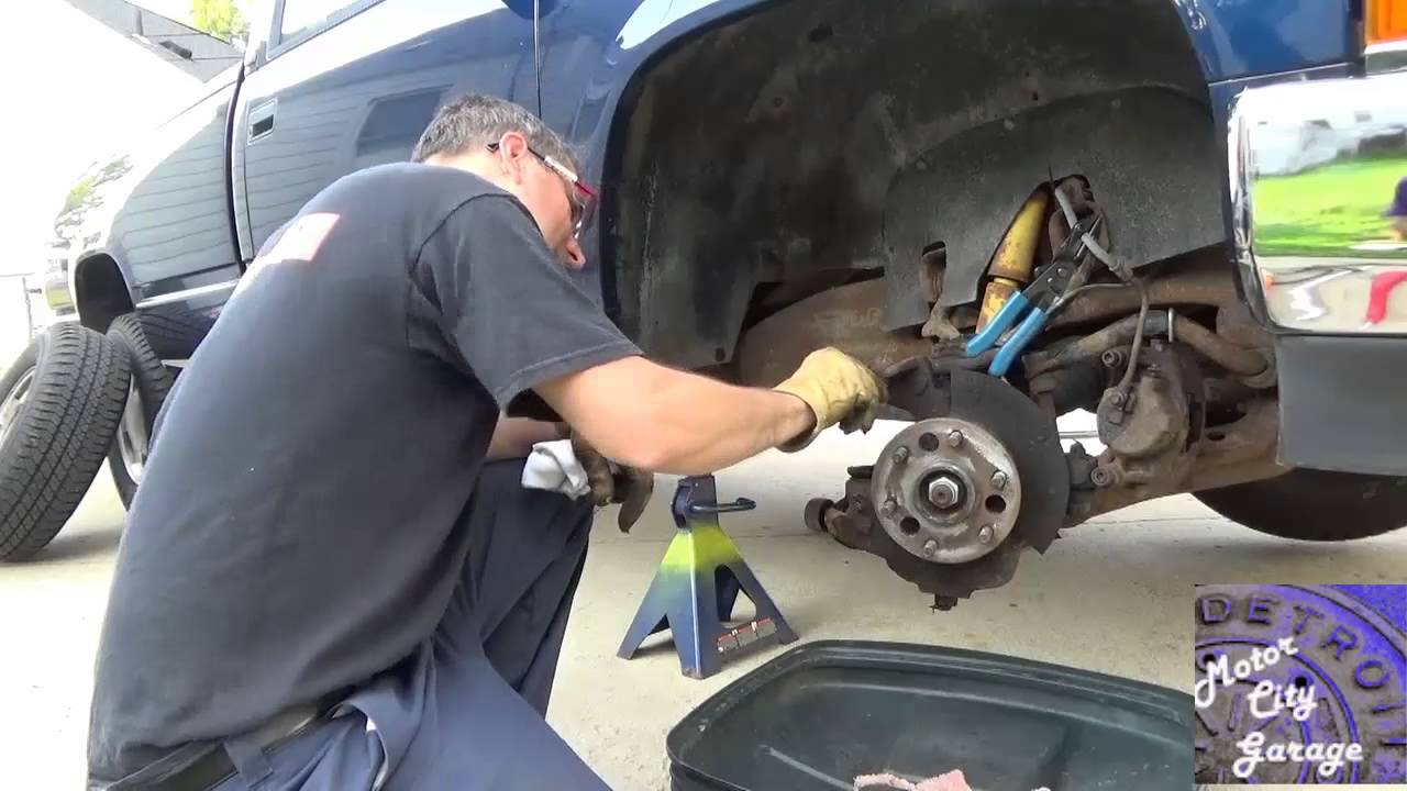 1996 K1500 Cheyenne Front Brake Pads, Rotors, and Calipers Replacement