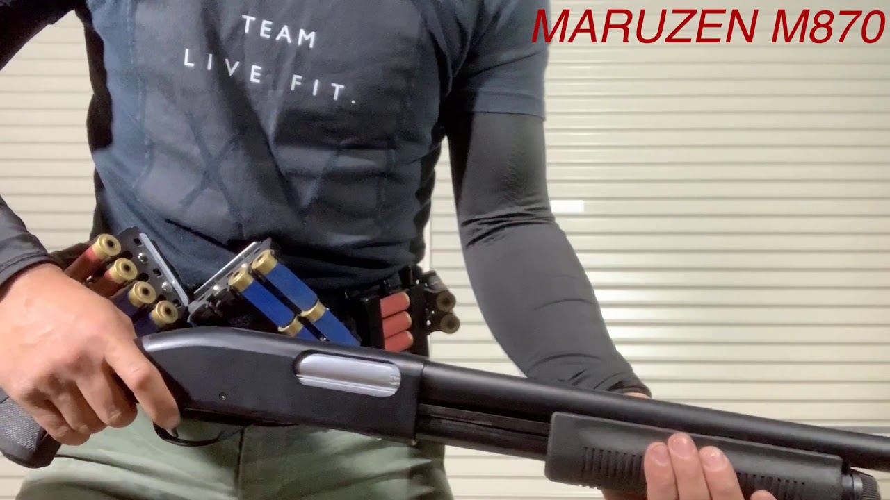 マルゼンM1100、M870のリロード7種 ショットガン クアッドロード　クワッドロード　quadload ジョンウィック　ブローバック　ライブカート　ガスブローバック　MARUZEN