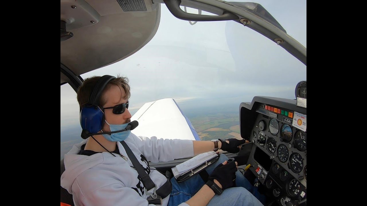 GoPro 4k - VFR Flugtraining in einer Robin DR-400 - born to fly😎✈❤